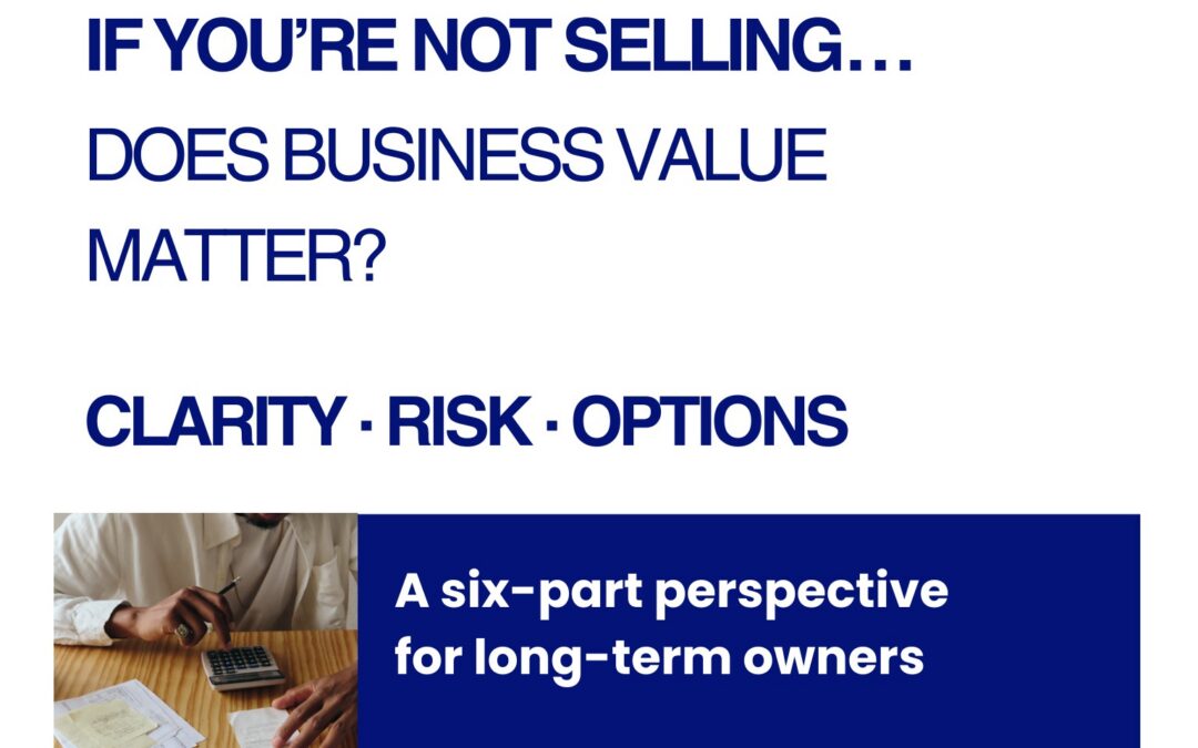 If you’re not selling… does business value matter?